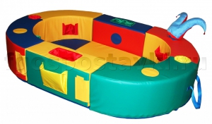 Манеж овальный 180х120х25 сантиметров - fgospostavki.ru - Челябинск