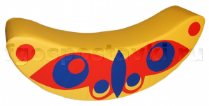 Мягкий модуль "Качалка-бабочка" (100х25х40 сантиметров) - fgospostavki.ru - Челябинск