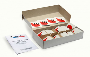 Модель-аппликация "Переливание крови" (набор из 10 комплектов по 12 карт) - fgospostavki.ru - Челябинск