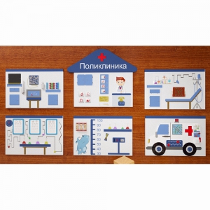 Комплект настенных панелей «Больница» - fgospostavki.ru - Челябинск