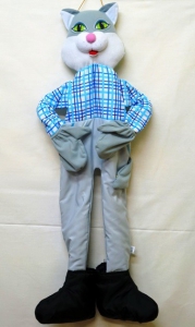 Ростовая кукла "Кот серый" - fgospostavki.ru - Челябинск