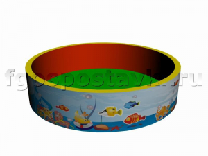 Бассейн круглый с шелкографией - fgospostavki.ru - Челябинск