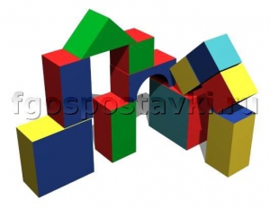 Модуль-конструктор "Строитель" (12 элементов) - fgospostavki.ru - Челябинск