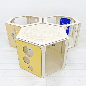 Модульные игровые домики «Сотикум» (3 модуля) - fgospostavki.ru - Челябинск