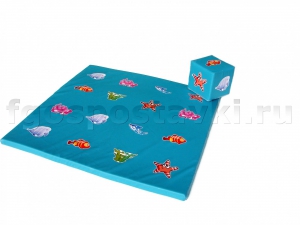 Игровой мат "Море" с кубиком - fgospostavki.ru - Челябинск