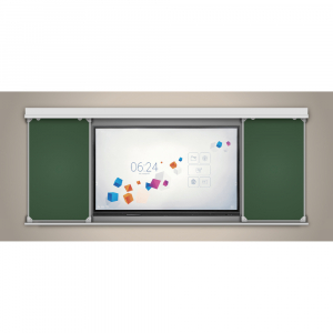 Многофункциональная раздвижная система аудиторных досок 65'' - fgospostavki.ru - Челябинск