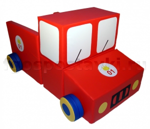 Каталка «Пожарная машина» большая - fgospostavki.ru - Челябинск