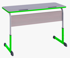 Парта SMARTY KEY двухместная регулируемая по высоте с антивандальной кромкой - fgospostavki.ru - Челябинск