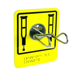 Травмобезопасный крючок-держатель для костылей и одежды - fgospostavki.ru - Челябинск