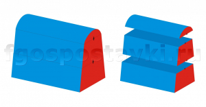 Сборный барьер - 2 эконом (3 элемента) - fgospostavki.ru - Челябинск
