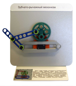 Демонстрационная модель "Зубчато-рычажный механизм"  - fgospostavki.ru - Челябинск