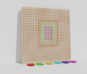 Тактильно-развивающая панель «Радужная мозаика» - fgospostavki.ru - Челябинск