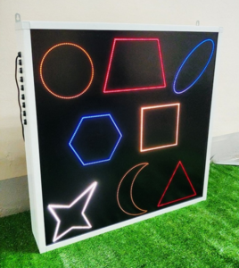 Панель интерактивная со светящимися цветными фигурами - fgospostavki.ru - Челябинск