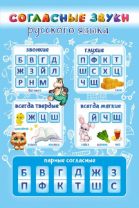 Стенд "Согласные русского языка" - fgospostavki.ru - Челябинск