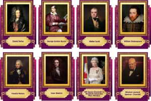 Стенд "Портреты великих британцев" - fgospostavki.ru - Челябинск