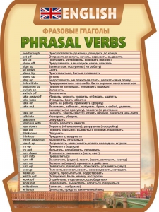 Стенд "Фразовые глаголы" - fgospostavki.ru - Челябинск