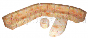 Угловая мебель "Солнышко-4" гобелен (12 элементов) - fgospostavki.ru - Челябинск