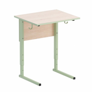 Стол ученический регулируемый (одноместный) на прямоугольной трубе - fgospostavki.ru - Челябинск