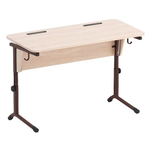 Стол ученический двухместный с наклоном столешницы (0-24°) на плоскоовальной трубе - fgospostavki.ru - Челябинск