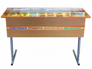 Комплект двухместного стола со стульями для детских автоклассов - fgospostavki.ru - Челябинск