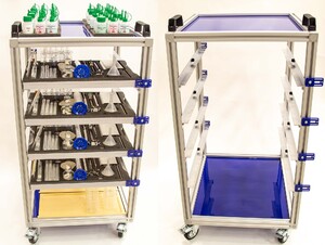 Мобильная стойка для хранения наборов ГИА по химии - fgospostavki.ru - Челябинск