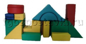 Мягкий модуль-конструктор "Стройка" (14 элементов) - fgospostavki.ru - Челябинск