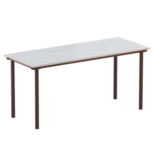 Стол обеденный 6-местный под скамейки на круглой трубе - fgospostavki.ru - Челябинск