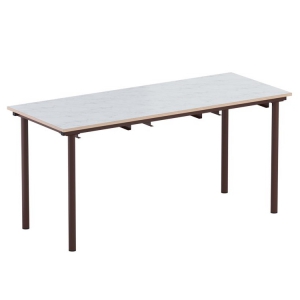 Стол обеденный 6-местный под табуретки на круглой трубе - fgospostavki.ru - Челябинск