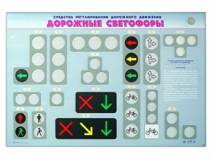 Базовый комплект светового оборудования "Транспортные светофоры" с беспроводным пультом дистанционного управления - fgospostavki.ru - Челябинск