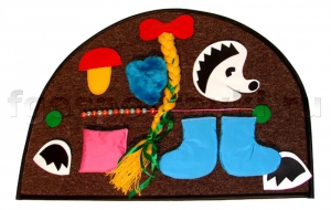 Тактильное панно "Ежик" - fgospostavki.ru - Челябинск