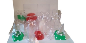 Набор прозрачных геометрических тел с сечением (разборный большой) - fgospostavki.ru - Челябинск