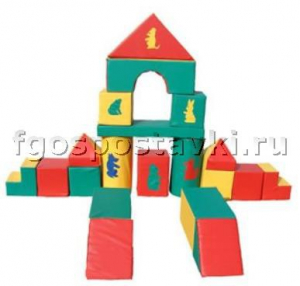 Модуль-конструктор "Теремок" (20 элементов) - fgospostavki.ru - Челябинск