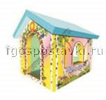 Домик игровой "Теремок" с рисунком (трансформируется в маты) - fgospostavki.ru - Челябинск