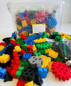 Конструктор Шестеренки (STEM Junior) 300 деталей  - fgospostavki.ru - Челябинск