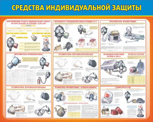 Стенд "Средства индивидуальной защиты" Вариант 2 - fgospostavki.ru - Челябинск