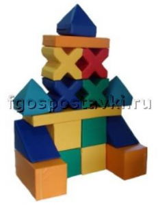 Мягкий модуль-конструктор "Замок" (17 элементов) - fgospostavki.ru - Челябинск