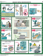 Комплект плакатов "Безопасность работ на металлообрабатывающих станках" - fgospostavki.ru - Челябинск