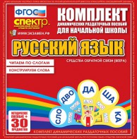 Динамические раздаточные пособия. Русский язык (веера). Читаем по слогам (слоги из двух букв). Конструируем слова (слоги из двух и трех букв). - fgospostavki.ru - Челябинск