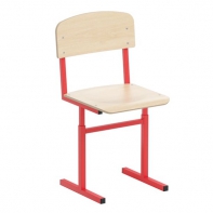 Стул ученический регулируемый на прямоугольной трубе рост. гр. № 1-4 - fgospostavki.ru - Челябинск