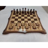 Фигуры Стаунтон Премиум с доской из массива ореха - fgospostavki.ru - Челябинск