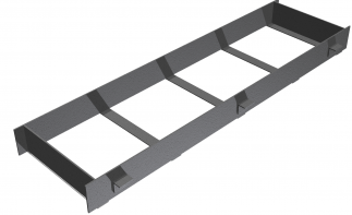 Кассета для бруса толчкового (металлическое основание) - fgospostavki.ru - Челябинск