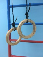 Кольца навесные для детского спортивного комплекса (диаметр 16 сантиметров, фанера) - fgospostavki.ru - Челябинск