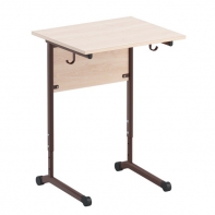 Стол ученический одноместный. Регулируемый по высоте - fgospostavki.ru - Челябинск