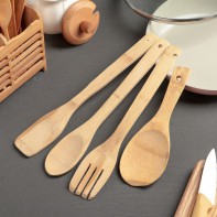 Набор кухонных принадлежностей (дерево) - fgospostavki.ru - Челябинск