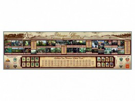 Настенное полотно "История России" (10000 х 3000 мм) - fgospostavki.ru - Челябинск