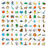 Обучающий конструктор «Мои первые слова» 100 картинок - fgospostavki.ru - Челябинск