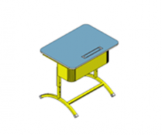 Стол ученический "Асташка -1" одноместный регулируемый - fgospostavki.ru - Челябинск