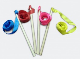 Лента атласная на деревянной палочке (1 метр) - fgospostavki.ru - Челябинск