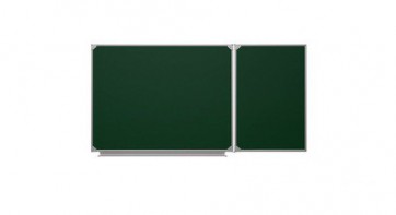 Меловая доска аудиторная двухэлементная магнитная зеленая полимерная (2250*1000) - fgospostavki.ru - Челябинск