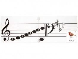 Настольное мягкое магнитно-маркерное поле с нотным станом - fgospostavki.ru - Челябинск